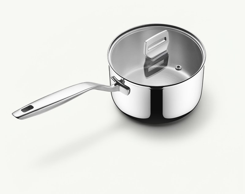 Quánh inox 316 đúc liền khối Haatz size 16cm